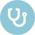 Stethoscope icon.